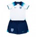 Engeland Babykleding Thuisshirt Kinderen WK 2022 Korte Mouwen (+ korte broeken)
